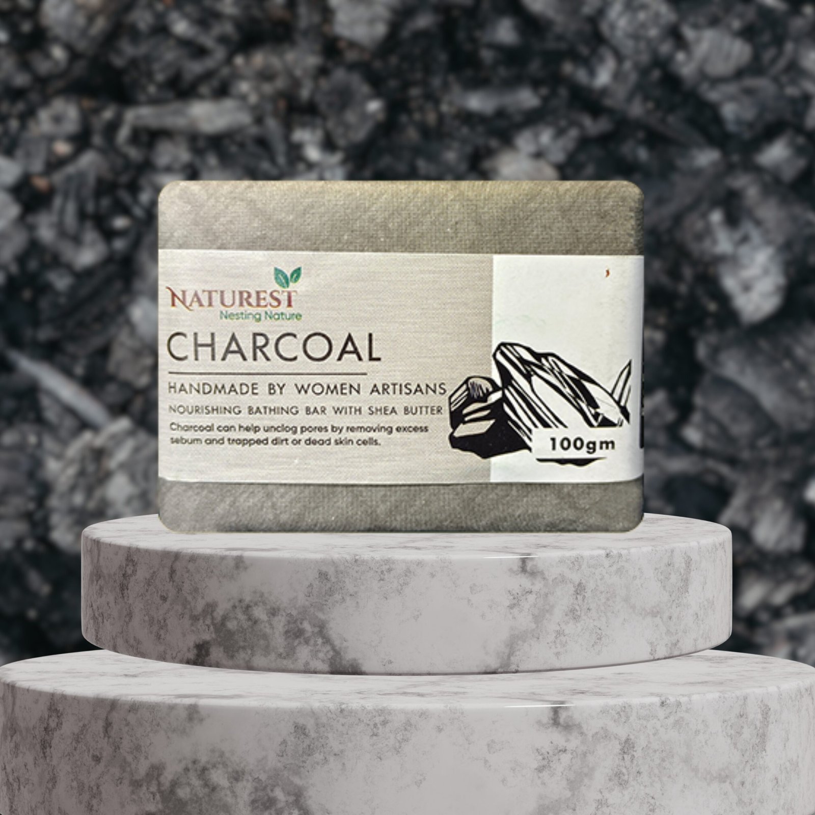 Naturest India Herbal Soap Combo – 4 Soaps (100g each) + Free Bamboo Toothbrush | Free Delivery - Image 3