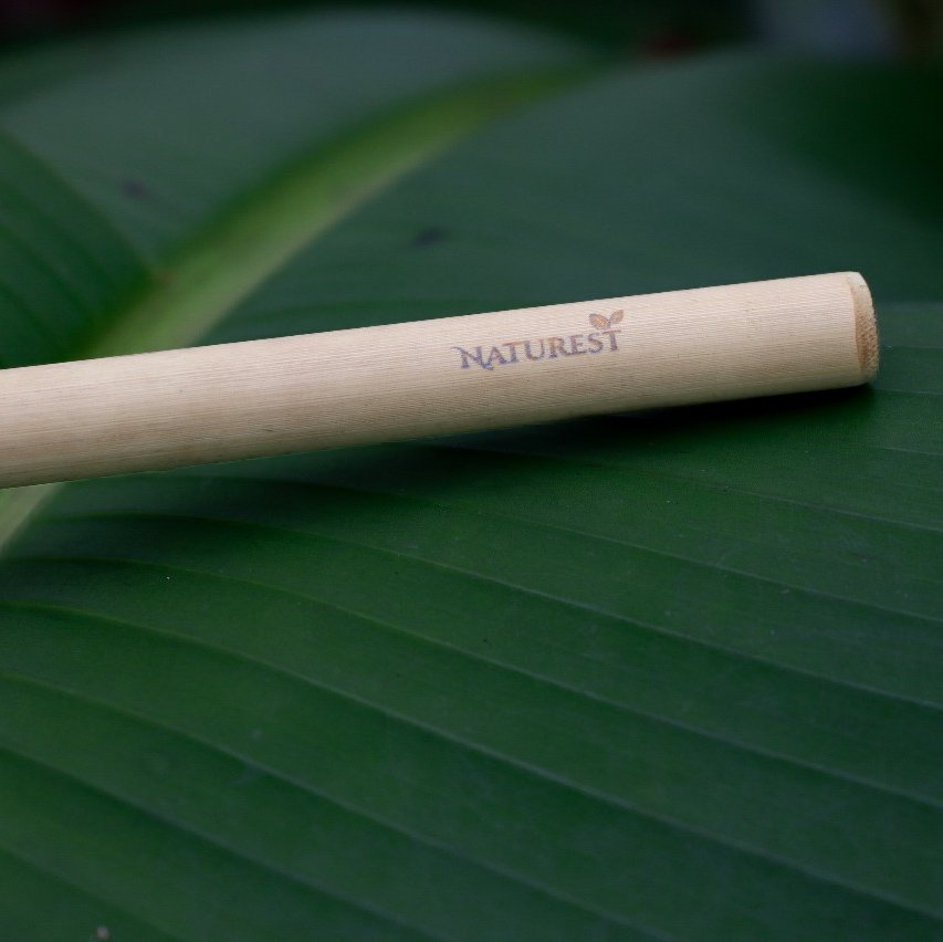 Naturest Reusable Bamboo Straw – Eco-Friendly, Natural & Chemical-Free | Pack of 8 - Image 3