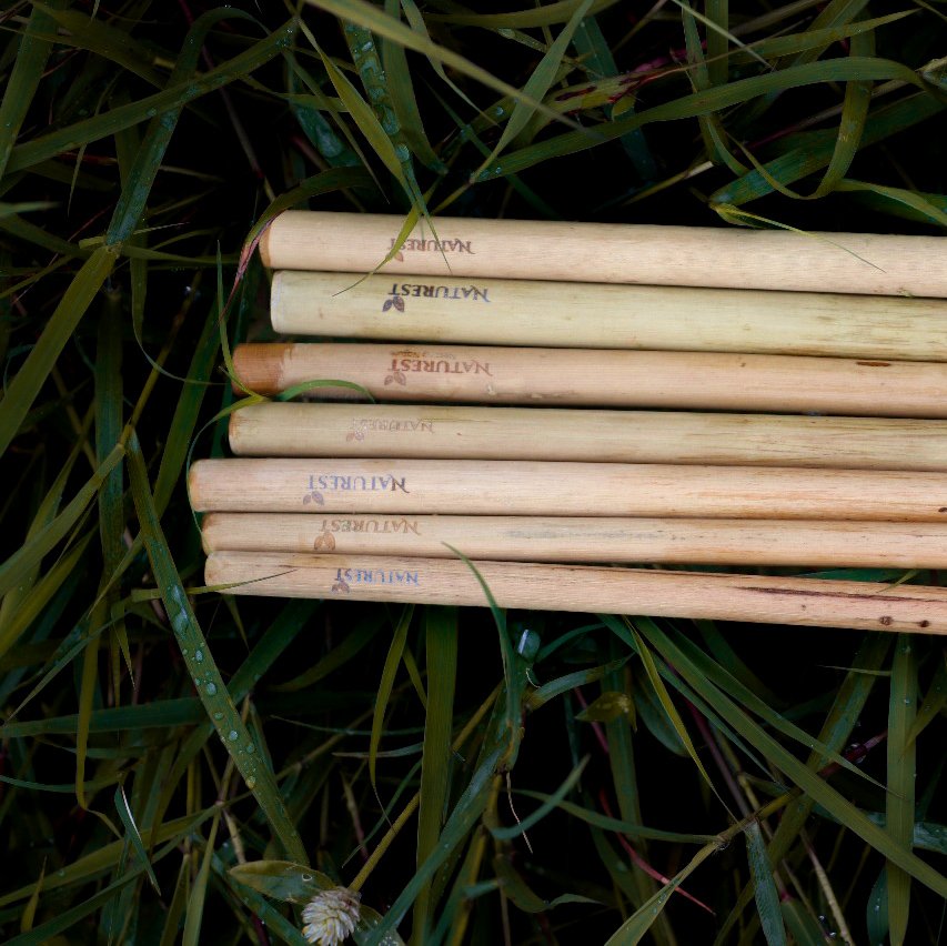 Naturest Reusable Bamboo Straw – Eco-Friendly, Natural & Chemical-Free | Pack of 8 - Image 4