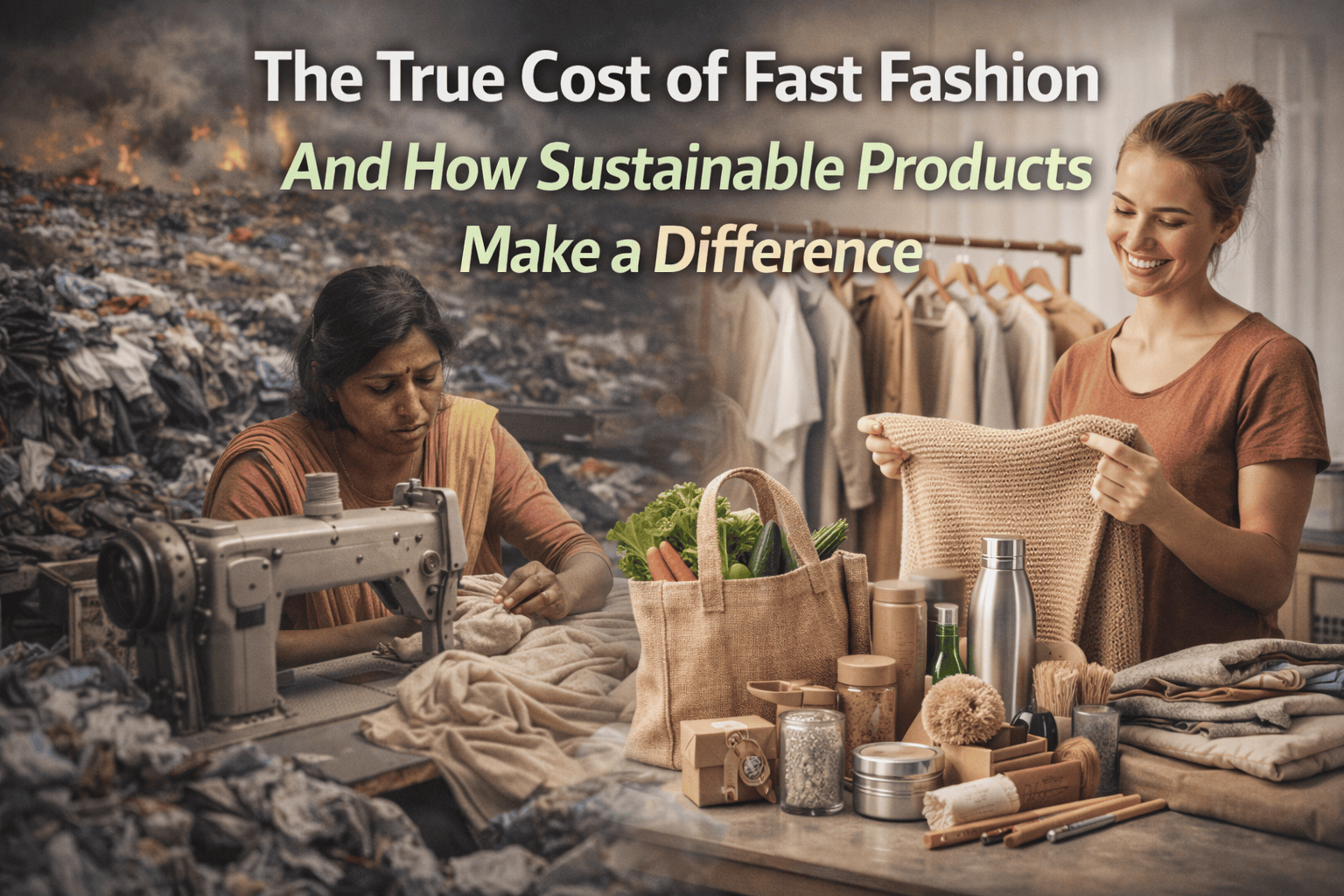 The True Cost of Fast Fashion And How Sustainable Products Make a Difference