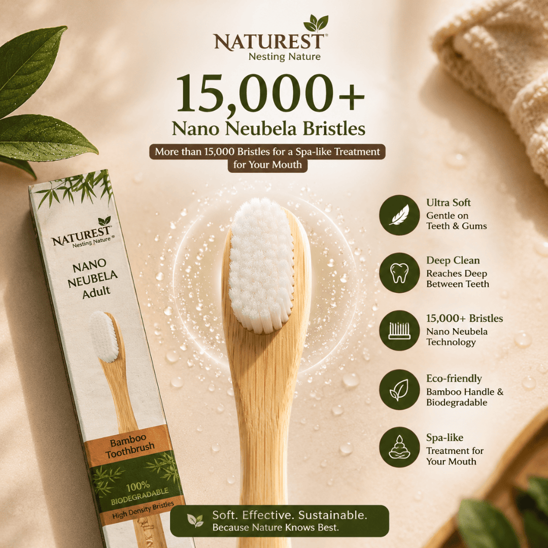 Naturest Nano Neubela Bamboo Toothbrush